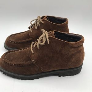 LL bean desert boots ankle boots genuine leather suede